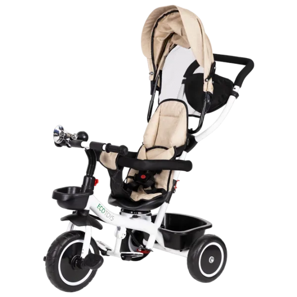 Трицикл Ecotoys YM-BT-2 25 кг / Бежевый photo 2