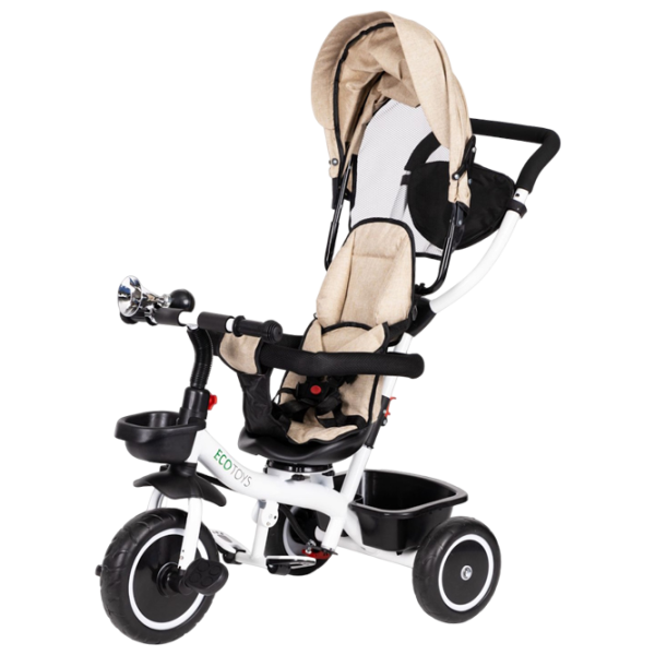 Трицикл Ecotoys YM-BT-2 25 кг / Бежевый photo 2