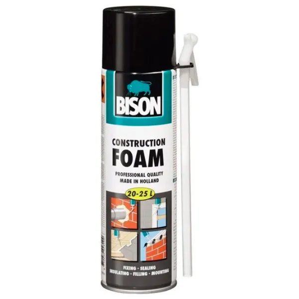 Пена монтажная Bison 451001 0.5л photo 1