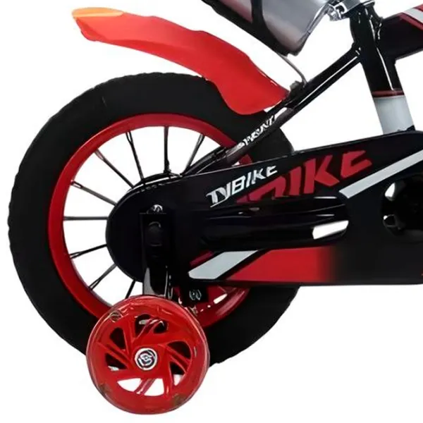 Bicicletă TyBike BK-06 16" 16" Aliaj de magneziu / Red Black photo 2