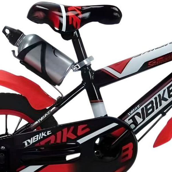Bicicletă TyBike BK-06 16" 16" Aliaj de magneziu / Red Black photo 3