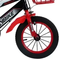 Bicicletă TyBike BK-06 16" 16" Aliaj de magneziu / Red Black photo 4
