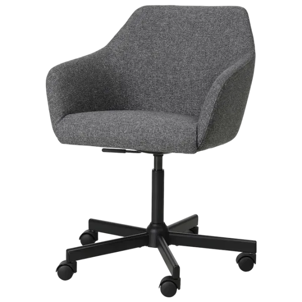 Fotoliu de birou Ikea Tossberg/Malskar Gunnared Poliester/ Dark Gray Black photo 1