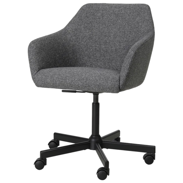 Fotoliu de birou Ikea Tossberg/Malskar Gunnared Poliester/ Dark Gray Black photo 1