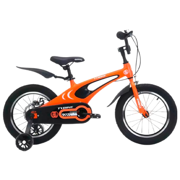 Bicicletă TyBike BK-1 16" 16" Aliaj de magneziu / Orange Black photo 1