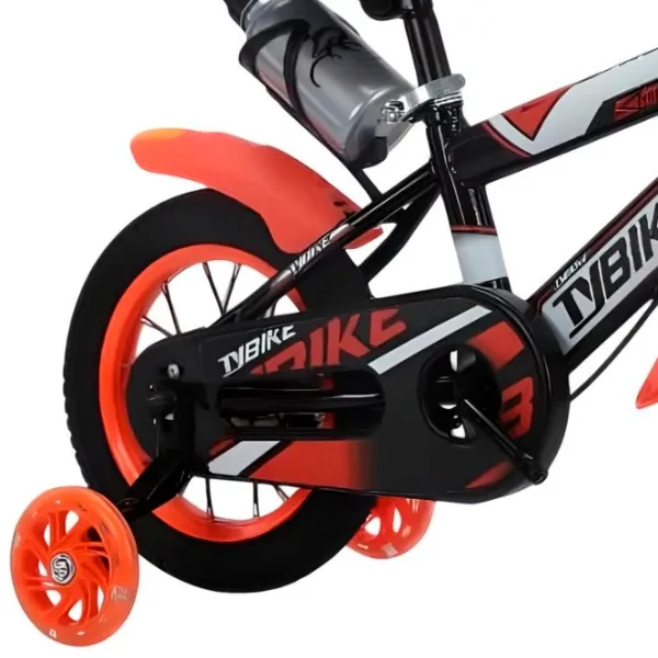 Bicicletă TyBike BK-06 16" 16" Aliaj de magneziu / Orange Black photo 2