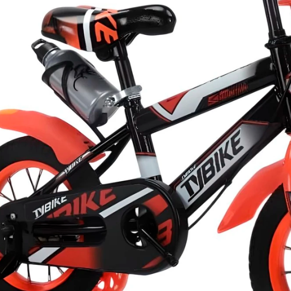 Bicicletă TyBike BK-06 16" 16" Aliaj de magneziu / Orange Black photo 3