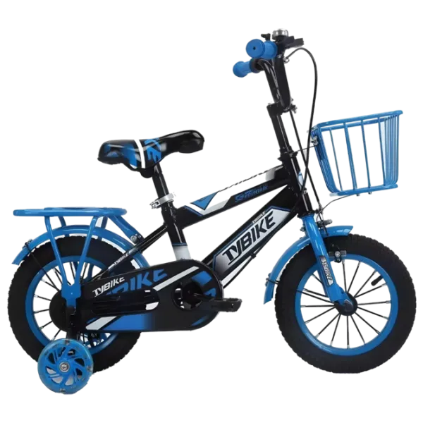 Bicicletă TyBike BK-06 12" 12" Aliaj de magneziu / Blue Black photo 2