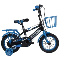 Велосипед TyBike BK-06 12" 12" Магниевый сплав / Синий Черный photo 2
