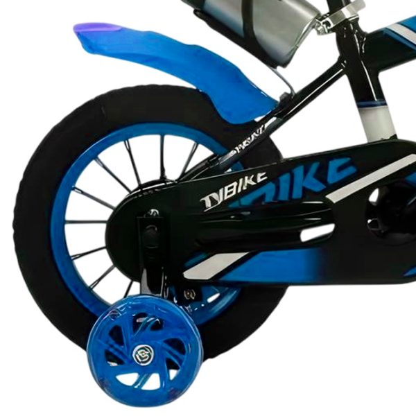 Bicicletă TyBike BK-06 16" 16" Aliaj de magneziu / Blue Black photo 2 Bicicletă TyBike BK-06 16" 16" Aliaj de magneziu / Blue Black photo 2