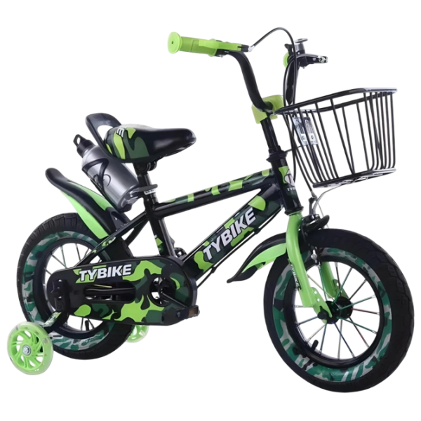 Bicicletă TyBike BK-3 16" 16" Aluminiu / Green Black photo 1 Bicicletă TyBike BK-3 16" 16" Aluminiu / Green Black photo 1