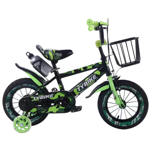 Bicicletă TyBike BK-3 16" 16" Aluminiu / Green Black photo 2 Bicicletă TyBike BK-3 16" 16" Aluminiu / Green Black photo 2
