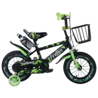 Велосипед TyBike BK-3 16" 16" Алюминий / Зеленый Черный photo 2