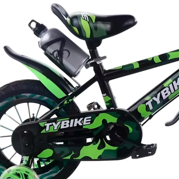 Bicicletă TyBike BK-3 16" 16" Aluminiu / Green Black photo 5 Bicicletă TyBike BK-3 16" 16" Aluminiu / Green Black photo 5