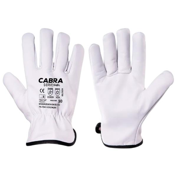 Mănuși de protecție Cabra G-DRIVE 3132X Piele / White photo 1