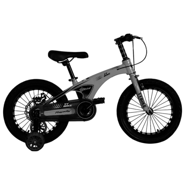 Bicicletă TyBike BK-08 16" 16" Aliaj de magneziu / Gray Black photo 1 Bicicletă TyBike BK-08 16" 16" Aliaj de magneziu / Gray Black photo 1