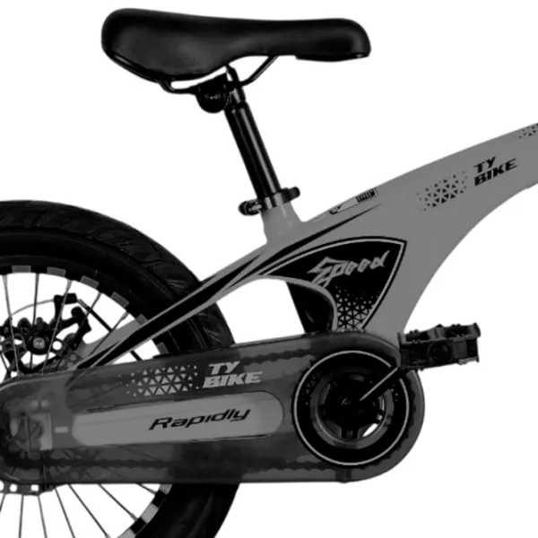 Bicicletă TyBike BK-08 20" 20" Aliaj de magneziu / Gray Black photo 3