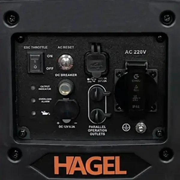 Генератор Hagel LT2000iS2 220 В Бензин / 2.5 кВт photo 5