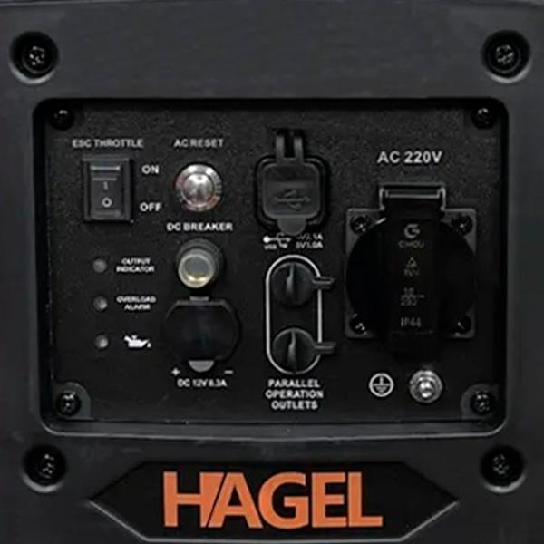 Генератор Hagel LT2000iS2 220 В Бензин / 2.5 кВт photo 5
