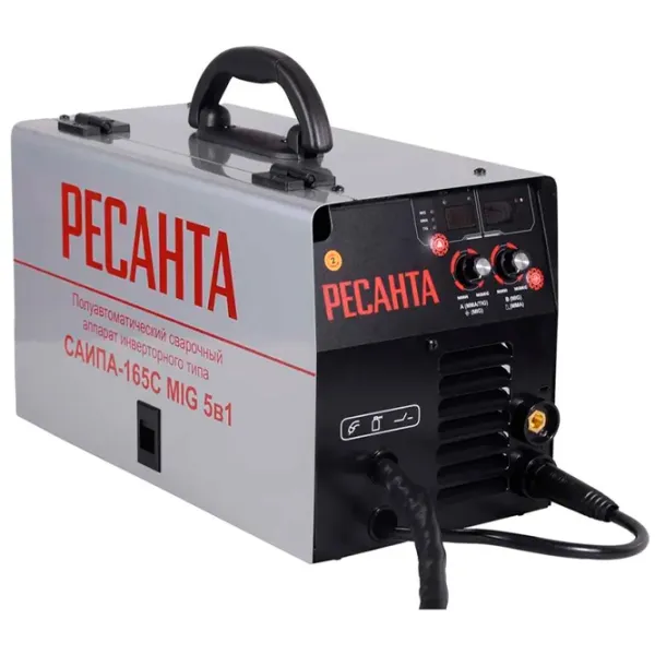 Aparat de sudat Resanta САИПА-160 220 - 240 V  cu electrod (MMA), cu gaz inert (TIG) / Gray photo 1