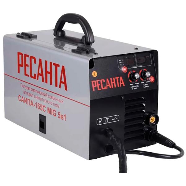 Aparat de sudat Resanta САИПА-160 220 - 240 V  cu electrod (MMA), cu gaz inert (TIG) / Gray photo 1