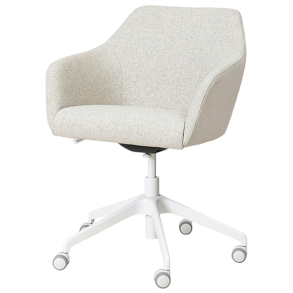 Fotoliu de birou Ikea Tossberg/Langfjall Stofă/ Beige White photo 1
