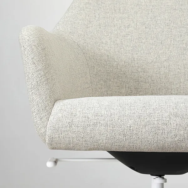 Fotoliu de birou Ikea Tossberg/Langfjall Stofă/ Beige White photo 5