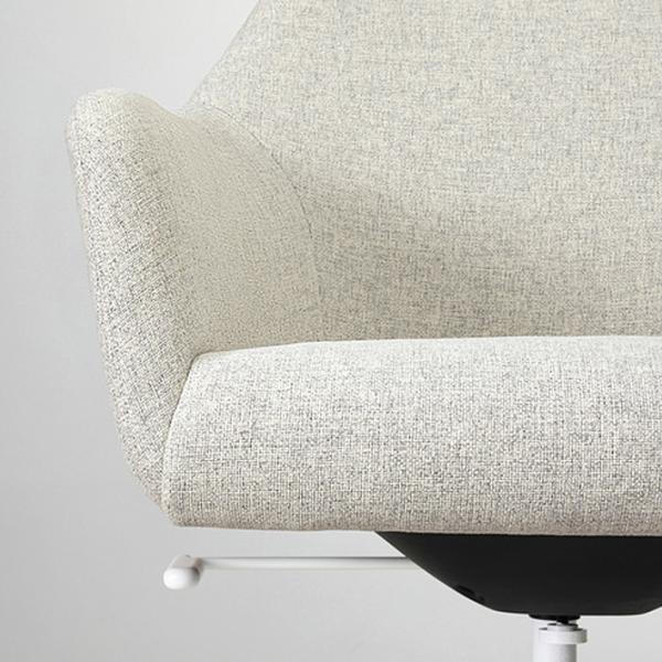Fotoliu de birou Ikea Tossberg/Langfjall Stofă/ Beige White photo 5