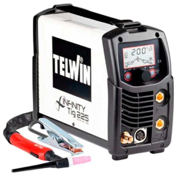 Aparat de sudat TELWIN INFINITY TIG 225 230 V  cu electrod (MMA), cu gaz inert (TIG) / White photo 1