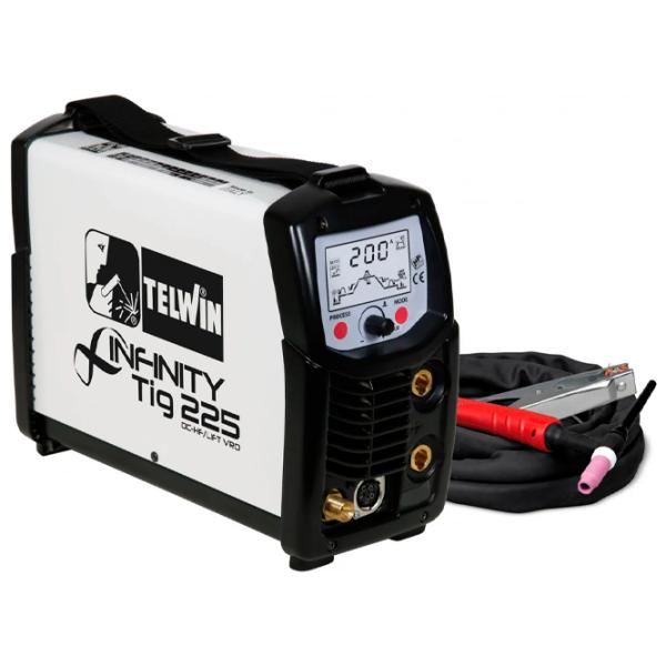Aparat de sudat TELWIN INFINITY TIG 225 230 V  cu electrod (MMA), cu gaz inert (TIG) / White photo 6