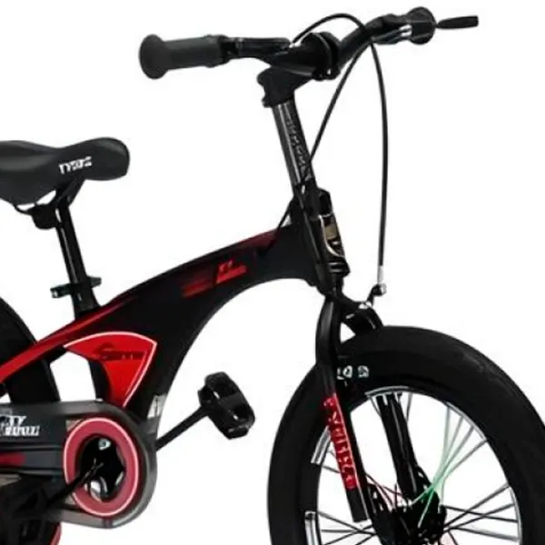 Bicicletă TyBike BK-08 16" 16" Aliaj de magneziu / Black Red photo 2