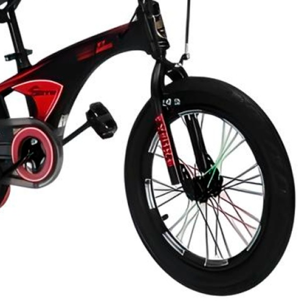 Bicicletă TyBike BK-08 16" 16" Aliaj de magneziu / Black Red photo 4