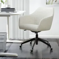 Офисное кресло Ikea Tossberg/Langfjall Полиэстер/ Бежевый Черный photo 2