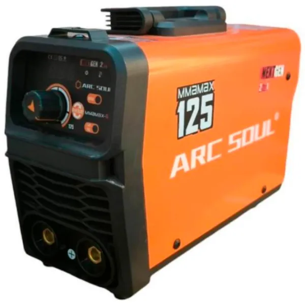 Aparat de sudat Sturm MAX125 230 V cu electrod (MMA) / Orange photo 1
