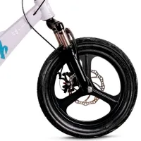 Велосипед TyBike BK-09 20" 20" Магниевый сплав / Серый White photo 5