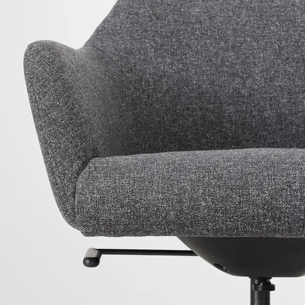 Fotoliu de birou Ikea Tossberg/Langfjall Poliester/ Dark Gray Black photo 6