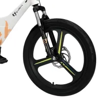 Велосипед TyBike BK-09 20" 20" Магниевый сплав / Белый Черный photo 3