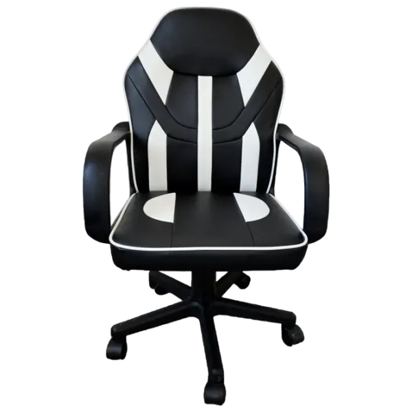 Игровое кресло для детей Magnus Gamer Kid Pro White Черный photo 1