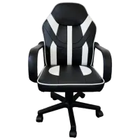 Игровое кресло для детей Magnus Gamer Kid Pro White Черный