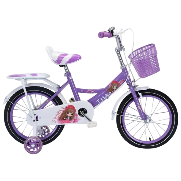 Bicicletă TyBike BK-011 16" 16" Oțel / Purple White photo 1 Bicicletă TyBike BK-011 16" 16" Oțel / Purple White photo 1