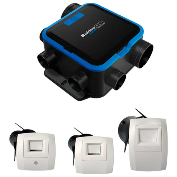 Вентиляция Aldes Kit EasyHOME HYGRO COMPACT Classic Черный / 32 дБ photo 1 Вентиляция Aldes Kit EasyHOME HYGRO COMPACT Classic Черный / 32 дБ photo 1