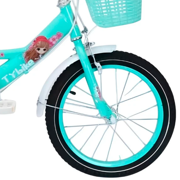 Велосипед TyBike BK-011 16" 16" Сталь / Зеленый White photo 5 Велосипед TyBike BK-011 16" 16" Сталь / Зеленый White photo 5