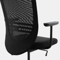 Fotoliu de birou Ikea Flintan Stofă/ Black photo 3