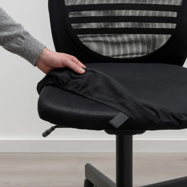 Fotoliu de birou Ikea Flintan Stofă/ Black  photo 5