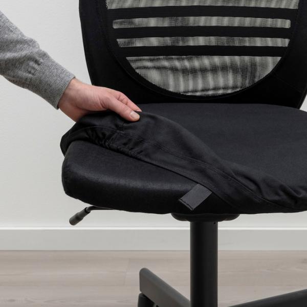 Fotoliu de birou Ikea Flintan Stofă/ Black  photo 5