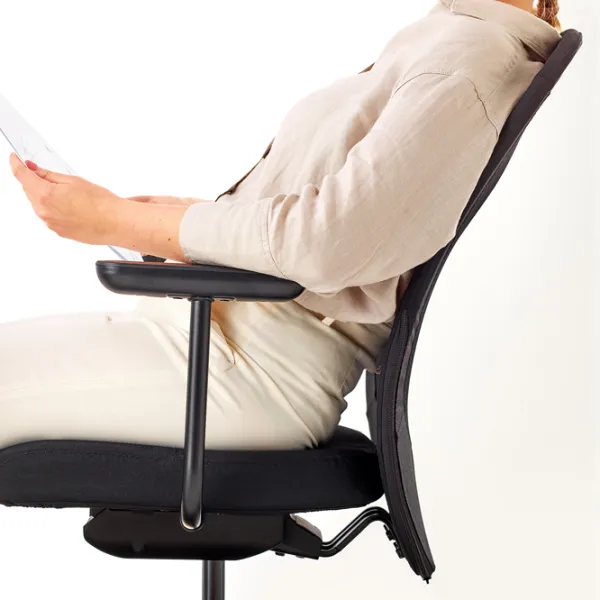 Fotoliu de birou Ikea Flintan Stofă/ Black  photo 6