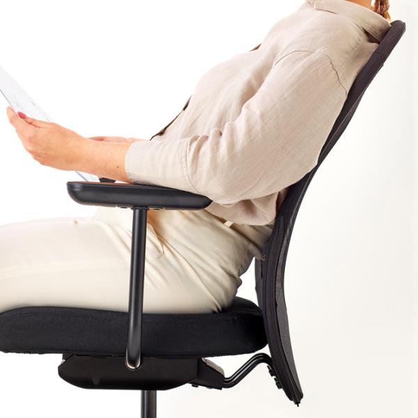 Fotoliu de birou Ikea Flintan Stofă/ Black  photo 6