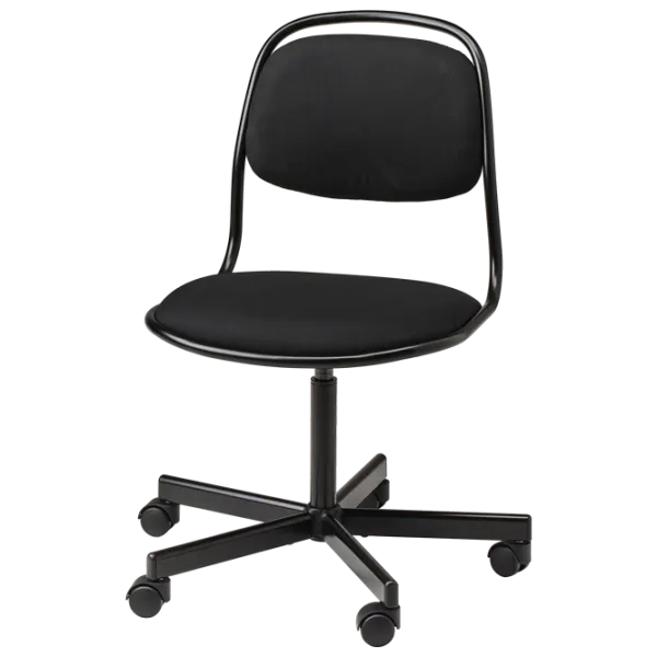 Fotoliu de birou Ikea Orfjall/Vissle Stofă/ Black  photo 1