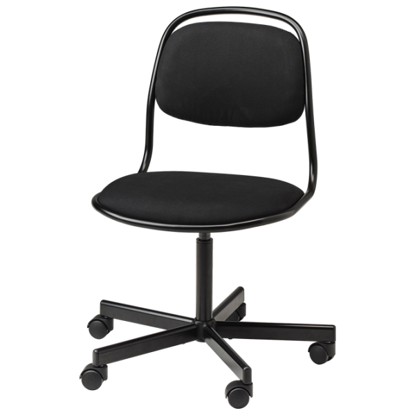 Fotoliu de birou Ikea Orfjall/Vissle Stofă/ Black  photo 1