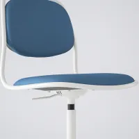 Fotoliu de birou Ikea Orfjall/Vissle Stofă/ Blue White photo 2